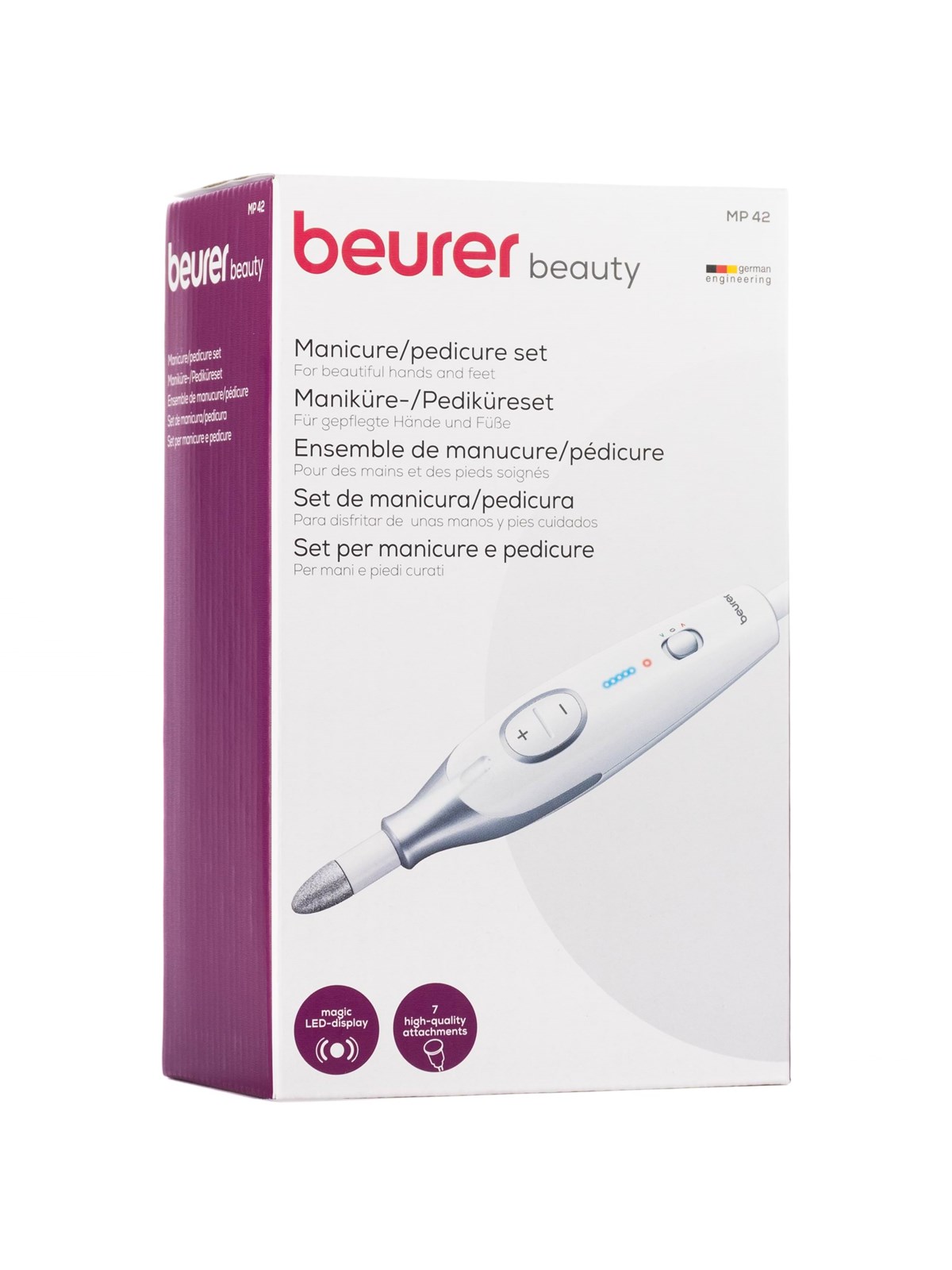 Beurer MP 42 - electric manicure/pedicure device