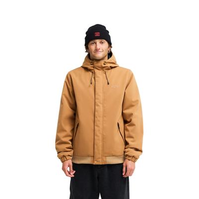 Funktionsjacke BILLABONG "All Day", Herren, Gr. M, braun (tobacco), Obermaterial: 100% Polyester., Jacken Funktionsjacke