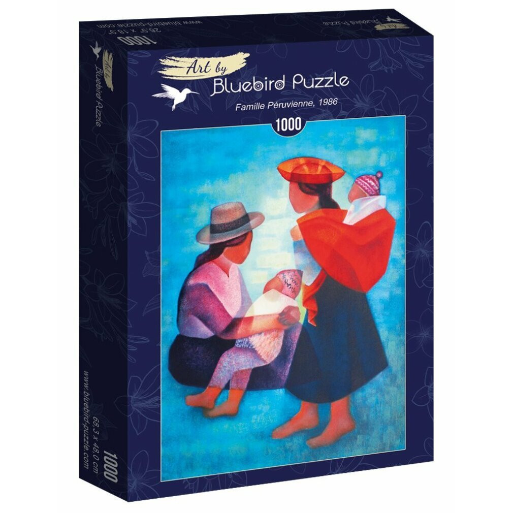 Bluebird Kunstpuzzel Louis Toffoli Famille Péruvienne 1000 stukjes