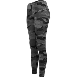 Urban Classics, Damen, Tights, Ladies Camo Leggings - 782 (XL), Schwarz, Mehrfarbig