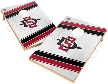 Skip's Garage San Diego State Aztecs 2x4 Tailgate Cornhole Boards