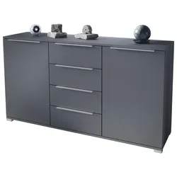 SIDEBOARD Linio Anthrazit matt