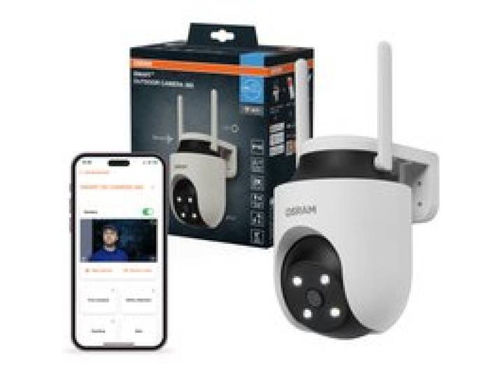 OSRAM Caméra extérieure connectée 360 Wi-Fi