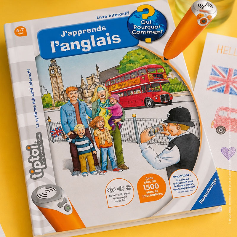Ravensburger tiptoi® - J'apprends l'anglais