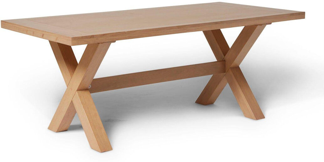 Brambly Cottage Gracela Rectangular Dining Table Pale Oak