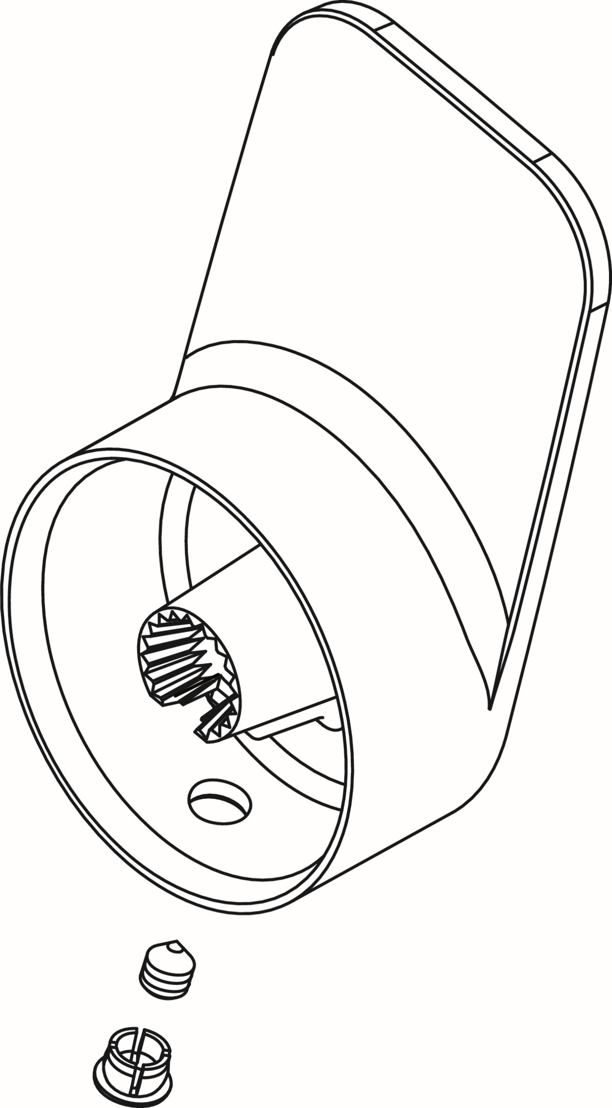 Ideal Standard II, avec logo, chromé A860910AA