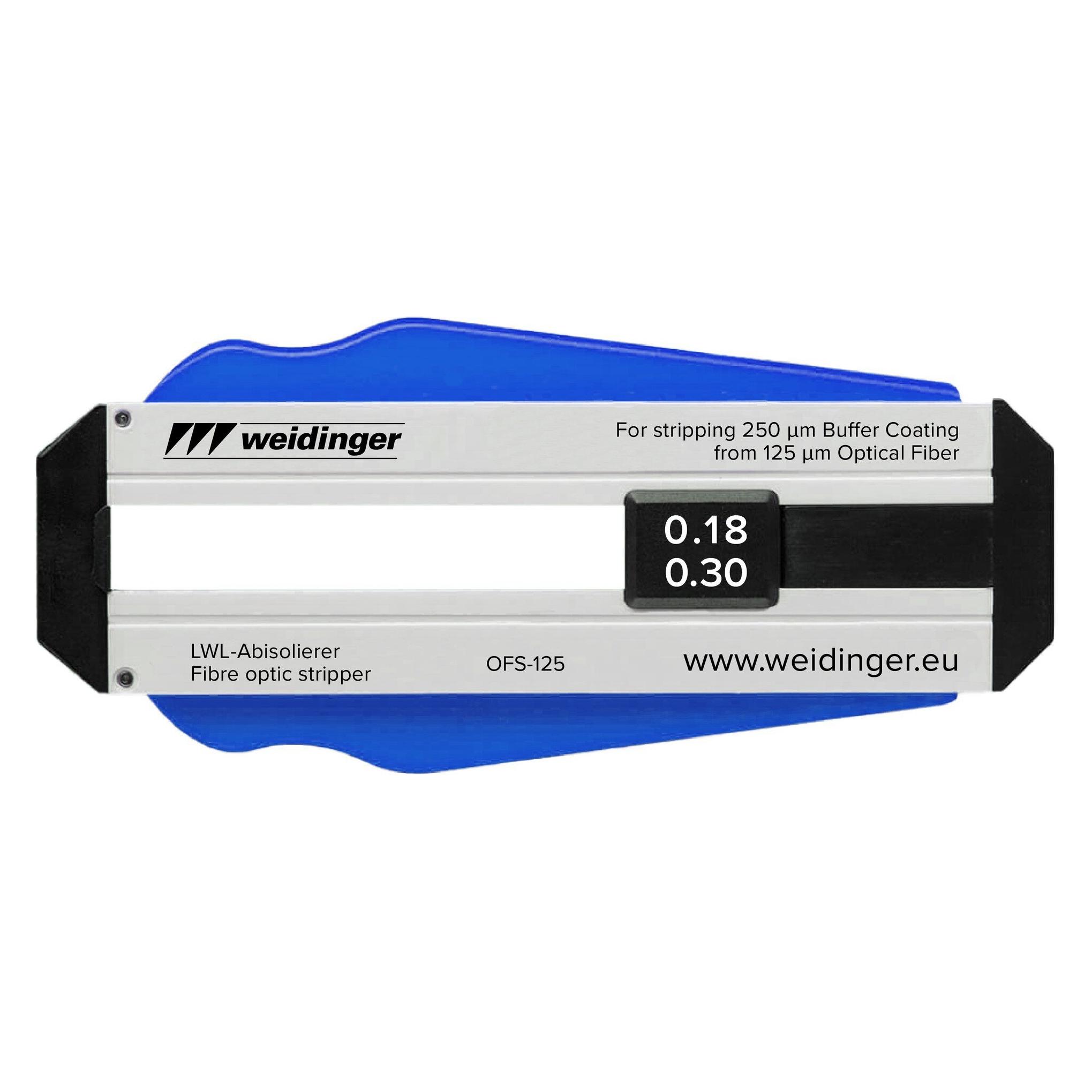 Weidinger Abisolierer für Lichtwellenleiter (LWL), Ø 0,18 mm (OFS-125)