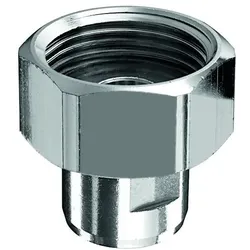 Schell Wasserzähler-Verschraubung 34/"IG 3/8"Abgang chrom mit Plombiervorrichtung 260530699