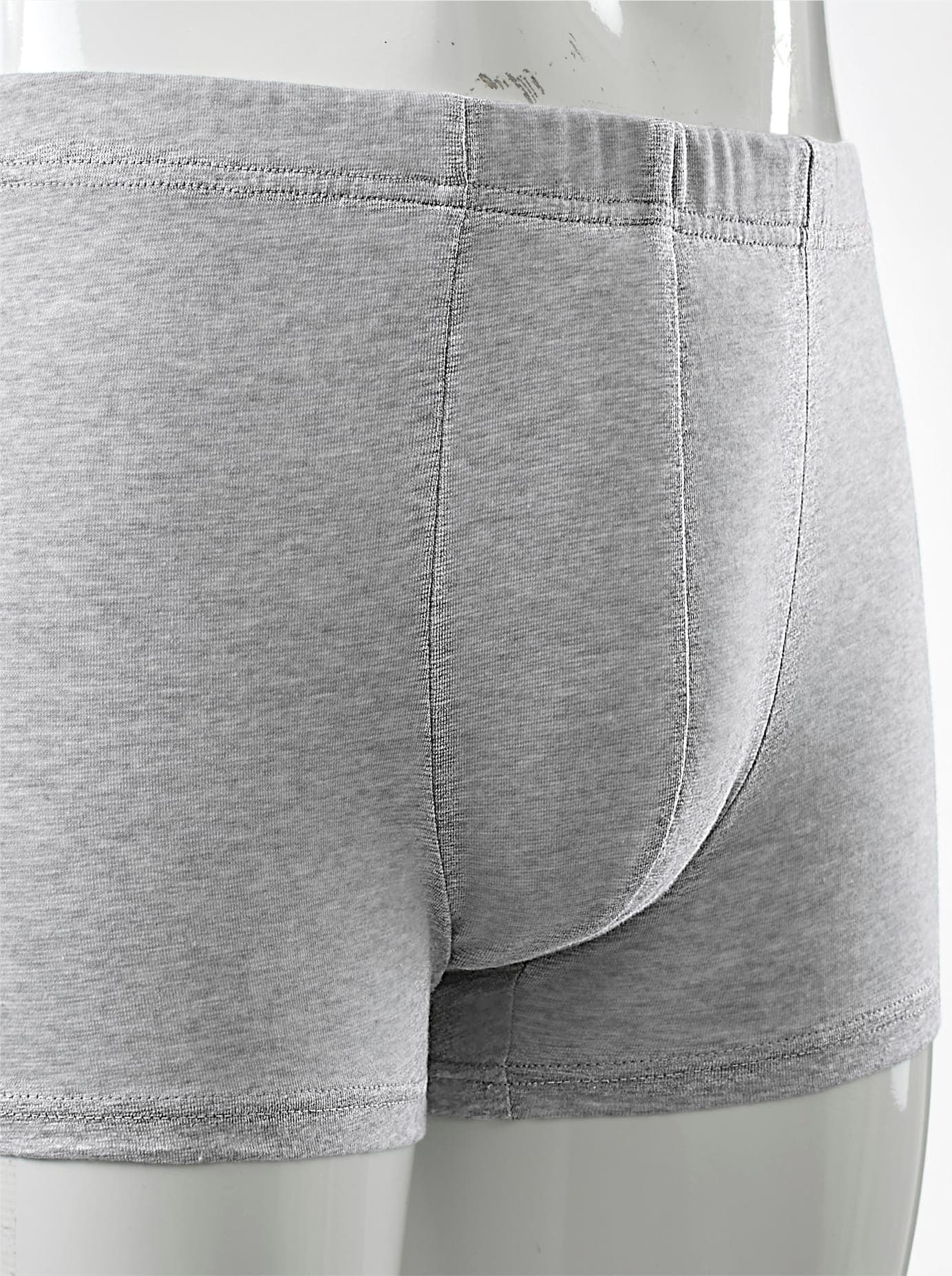 Panty KINGS CLUB, Herren, Gr. 7, 5 Stk., grau (3x grau, 2x schwarz), 95% Baumwolle, 5% Elasthan, Unterhosen Panty 3x grau, 2x schwarz 7, 5 Stk.