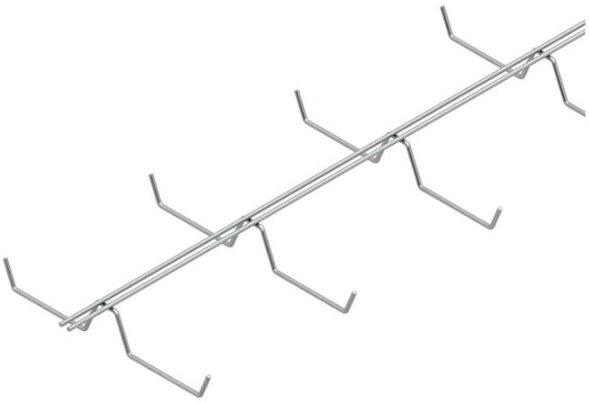Niedax Support de plafond 50 × 200 × 2000 mm DT 50.200 DV (DT 50.200 DV)