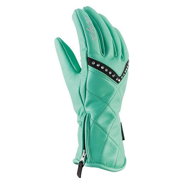Vikingsports VIKING Handschuhe Winter Skihandschuhe Damen - echtes Leder - sehr warm, atmungsaktiv und wasserdich (6) (113/19/0350/70)