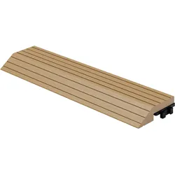 ABSCHLUSSLEISTE WPC gerade Teak