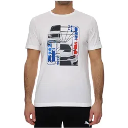 Puma, Herren, Sportshirt, BMW MMS Car Graphic Tee-531194 (XS), Weiss
