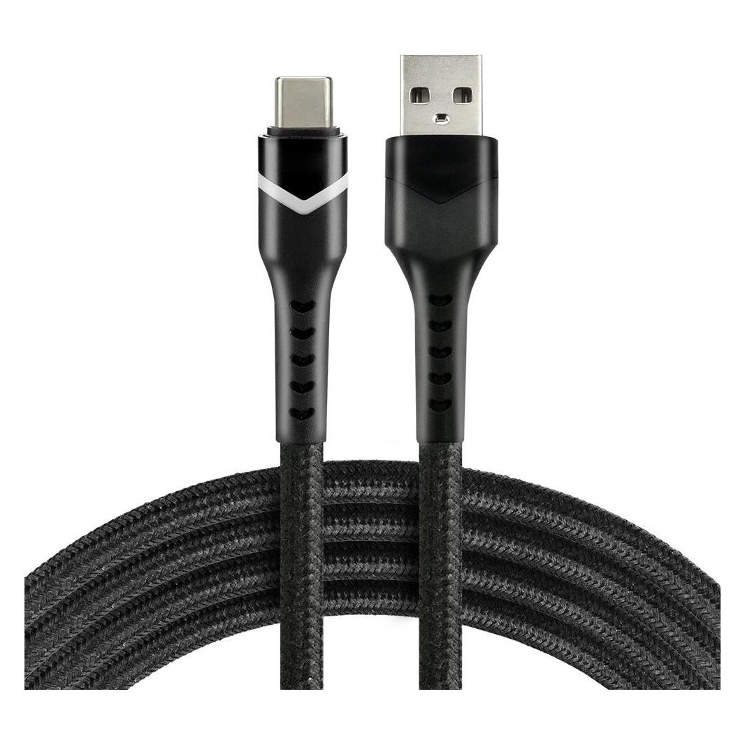 Usams USB-zu-USB-C-Kabel 2,0m everActive CBB-2CBR (2 m, USB 2.0) (HGP101045)