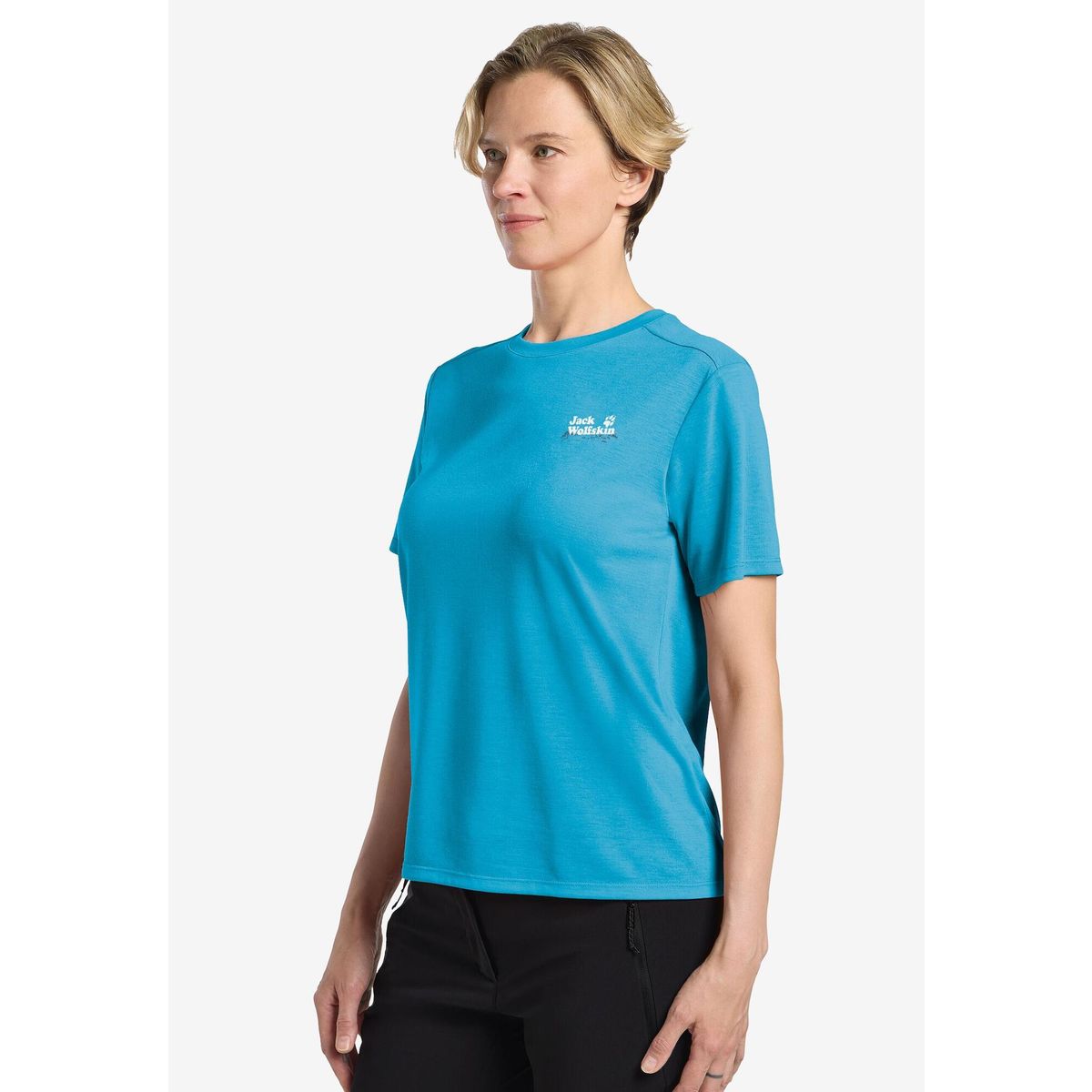 Jack Wolfskin Vonnan Graphic T W outdoor empire blue (T0490) L A63953_T0490_A10