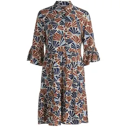 Kleid langem 1/2-Arm Betty & Co mehrfarbig, 38