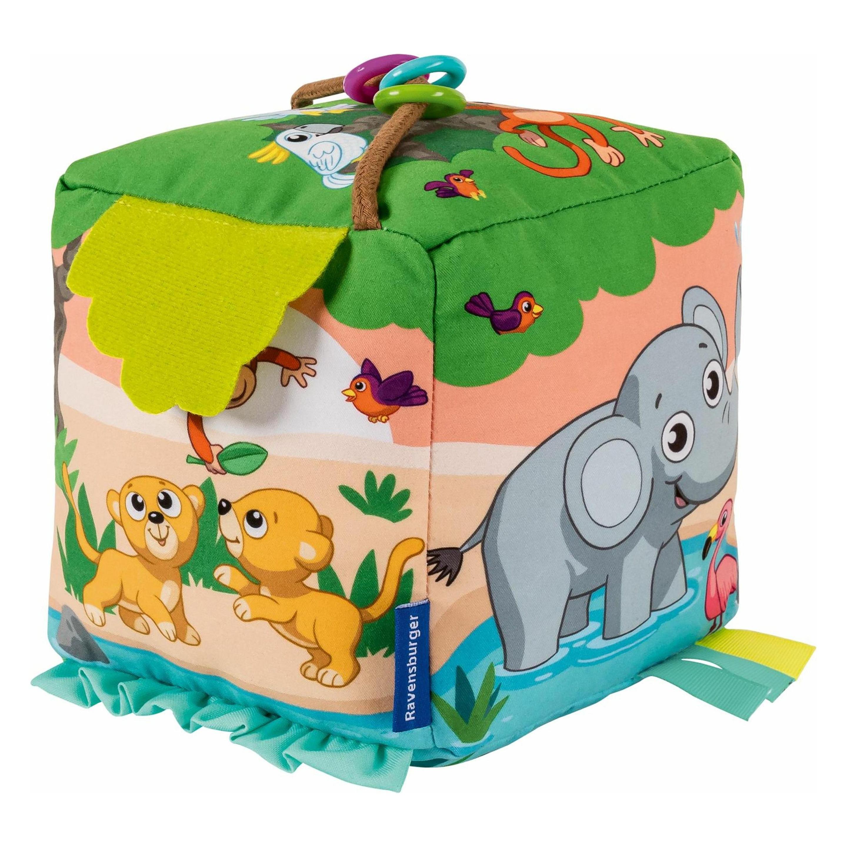 Ravensburger Motorik-Musik-Spiel-Würfel: Wilde Tiere (04859)