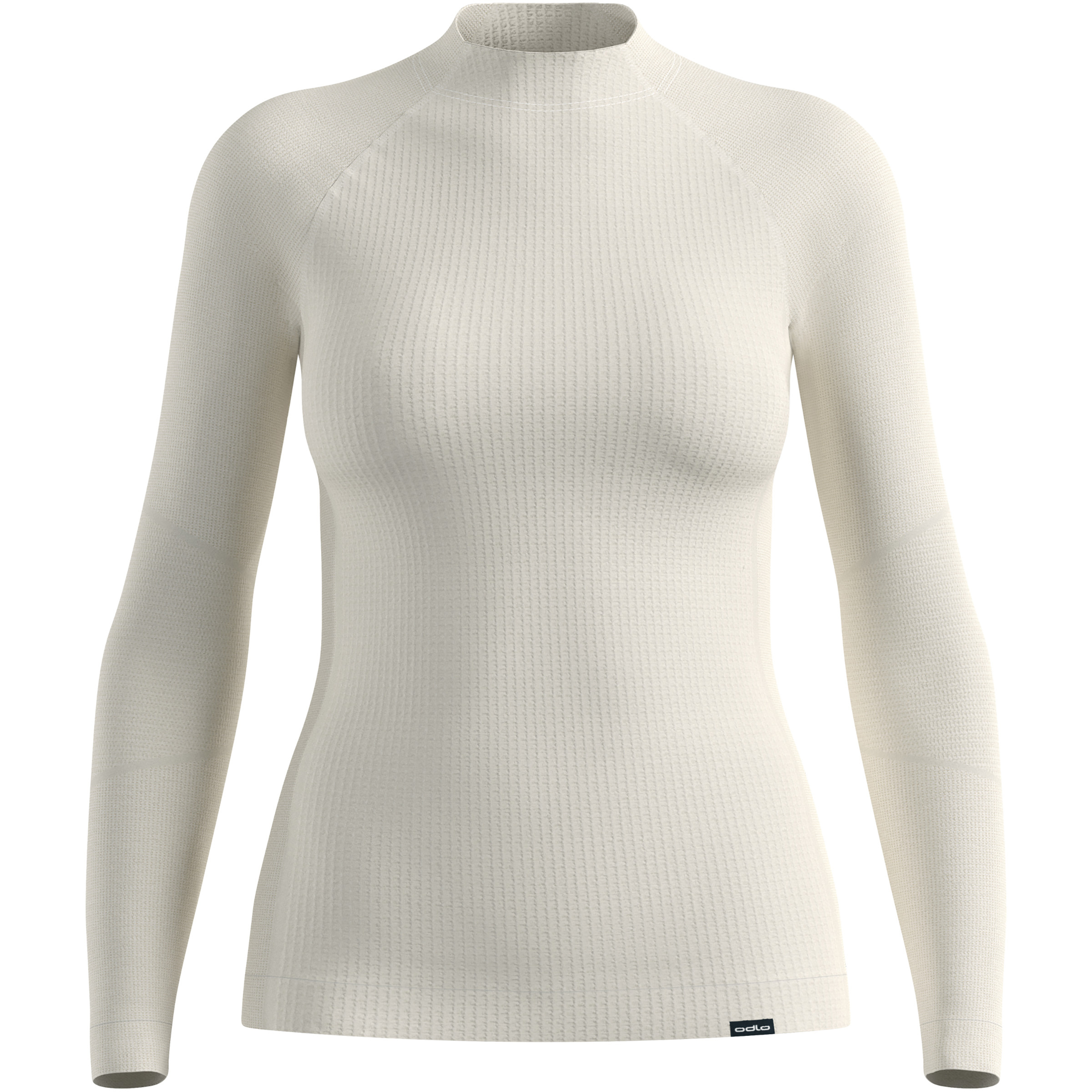 Odlo Seamless Performance Damen Langarm Unterhemden beige Größe M Hautfreundlich Merinowolle
