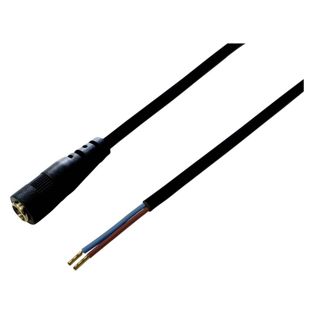 BKL Electronic 075183 Niedervolt-Anschlusskabel Niedervolt-Buchse - offene Kabel (075183)
