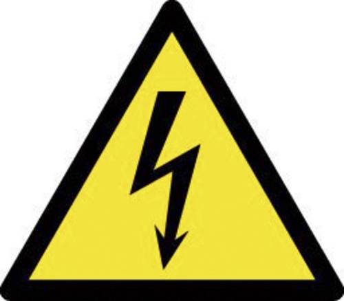 Warnschild Warnung vor elektrischer Spannung 1St.
