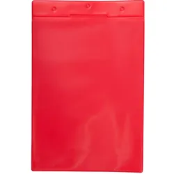 Tarifold Kennzeichnungshülle A4 rot PVC VE=10 Stück