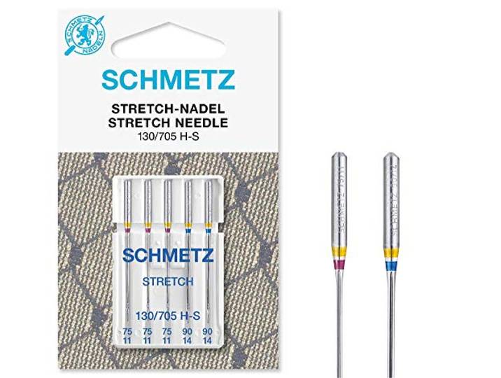 Schmetz - 5 stretchnaalden - 130/705 HS - Nm 75-90 // 11-14