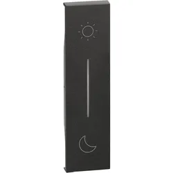 Legrand KG41 LivingNow 1-modulige Taste für Szenen-Wandsender ”Tag/Nacht” in der Farbe Black
