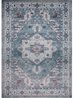Domani Comfort Modern Bohemian Faux Fur Area Rug