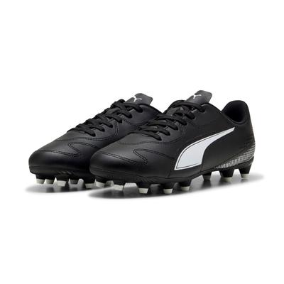 Fußballschuh PUMA "VITORIA II FG/AG JR", Herren, Gr. 37, schwarz-weiß (puma schwarz, puma weiß), Synthetik, Schuhe Fußballschuh, für Rasen- und Kunstrasenplätze
