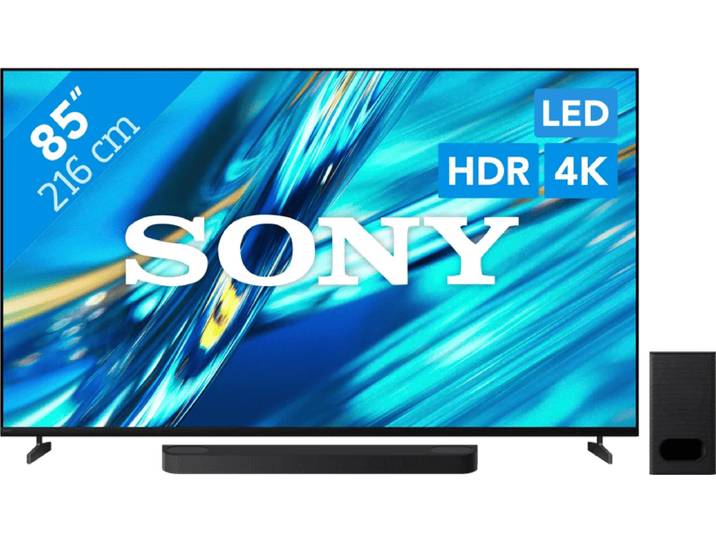 Sony Bravia 3 II Led 85 (2026) + Sony Bravia Theatre Bar 6 Zwart