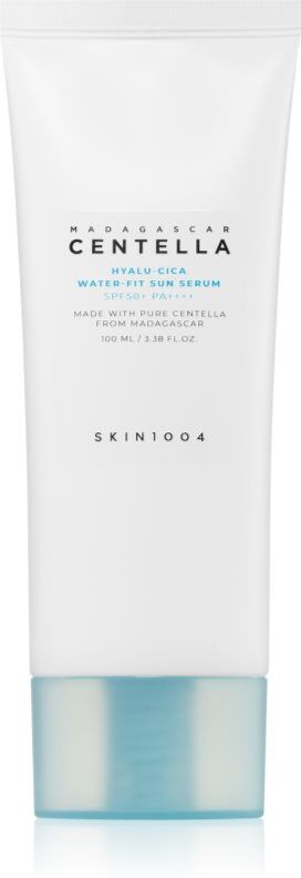 SKIN1004 Madagascar Centella Hyalu-Cica Water-Fit Sun Serum Schutz-Serum mit feuchtigkeitsspendender Wirkung SPF 50+ 100 ml