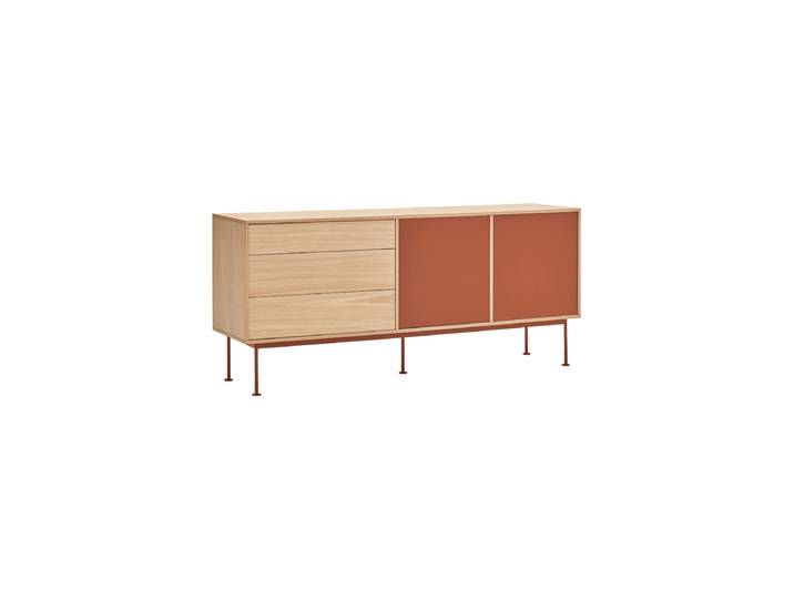 Grosses Design Sideboard „Yoko“ Arkilla / Eiche Teulat