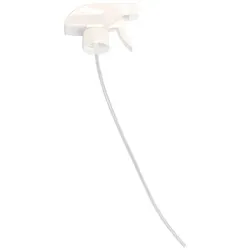Sprühpistole Sprühkopf Kunststoff weiß Polyethylen, 28 cm Ansaugrohr, Gewinde 28/410