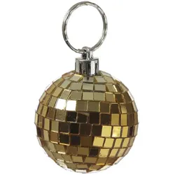 MARELIDA Weihnachtsbaumschmuck Discokugel Spiegelkugel Baumkugel D: 5cm gold