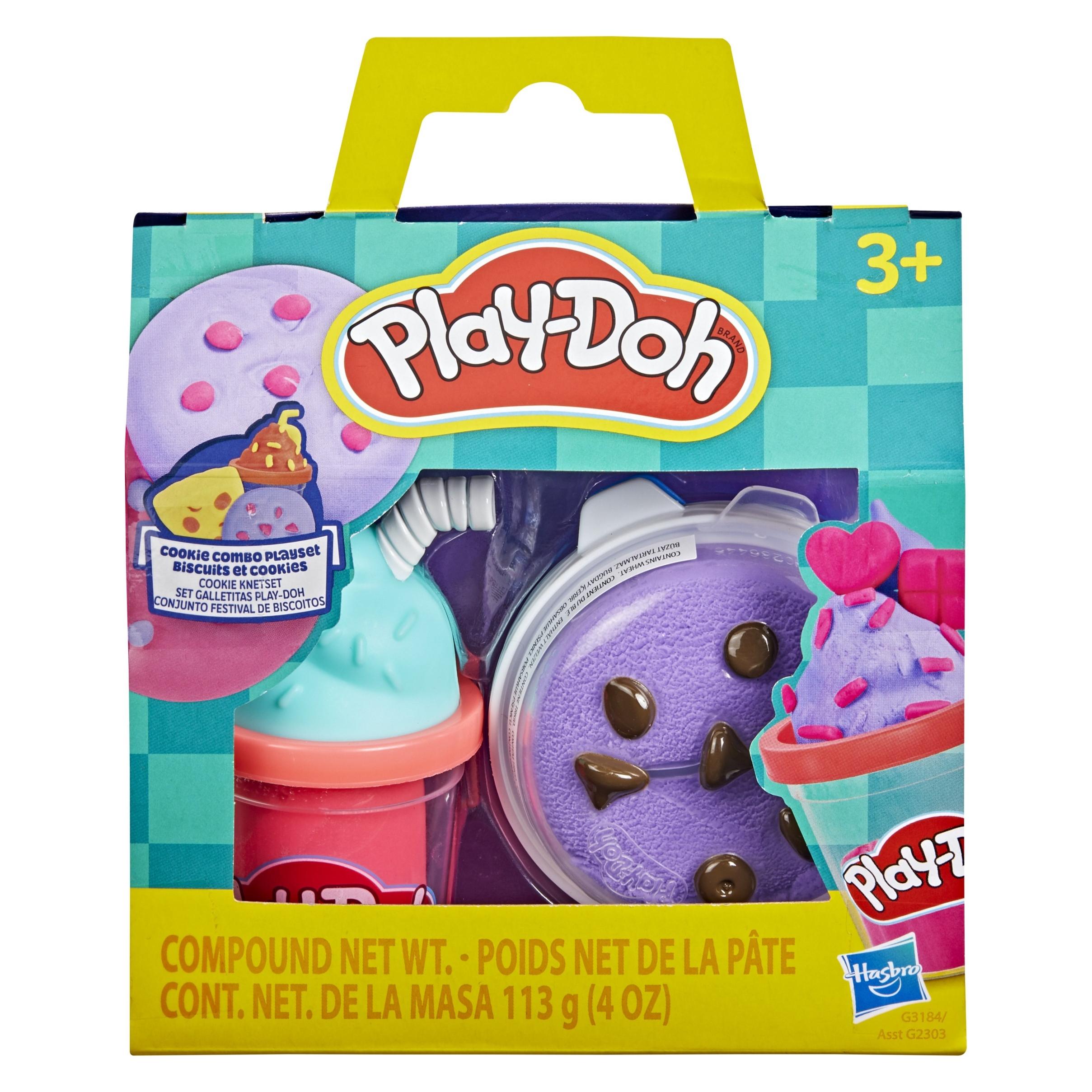 Play-Doh Knetleckereien für unterwegs Cookie Knetset (G31845X00)