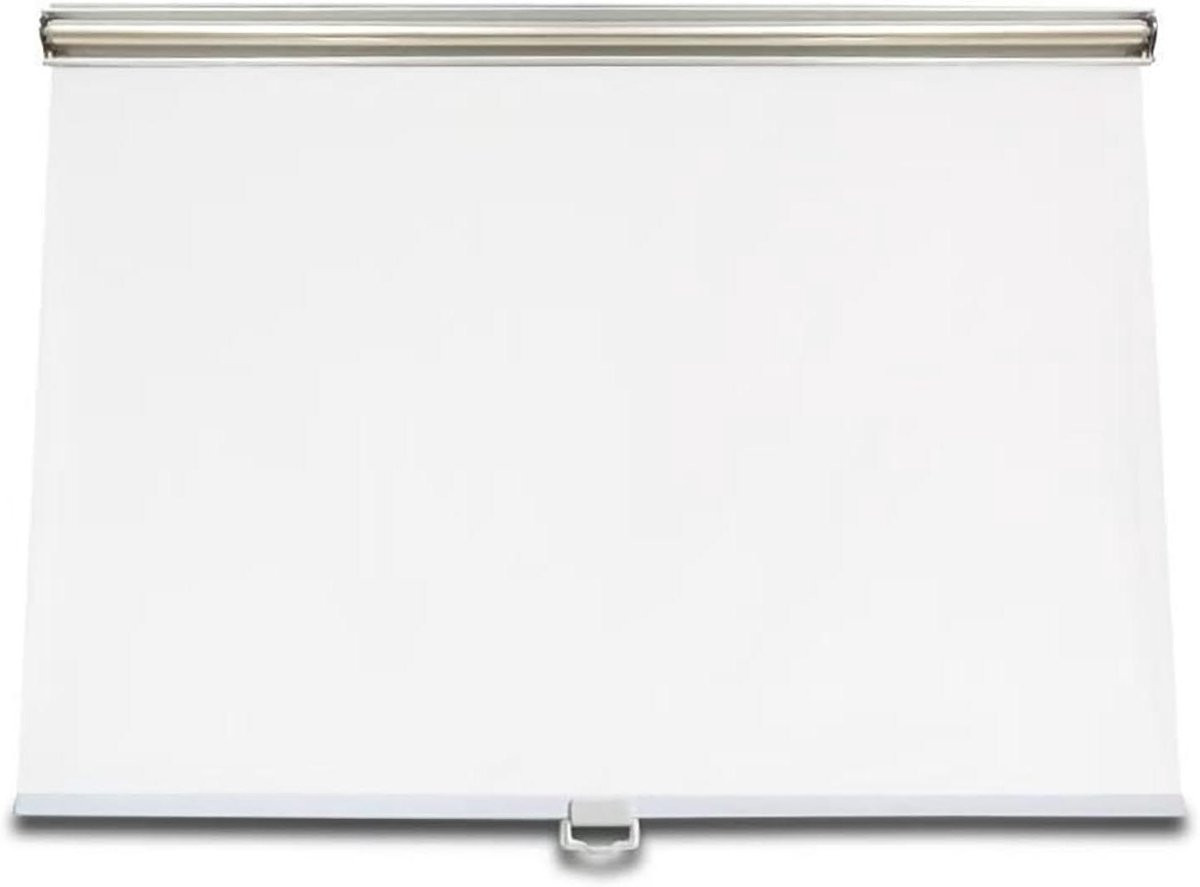 Waterdichte transparante rolgordijnen met draadloos veersysteem - 80 x 125 cm