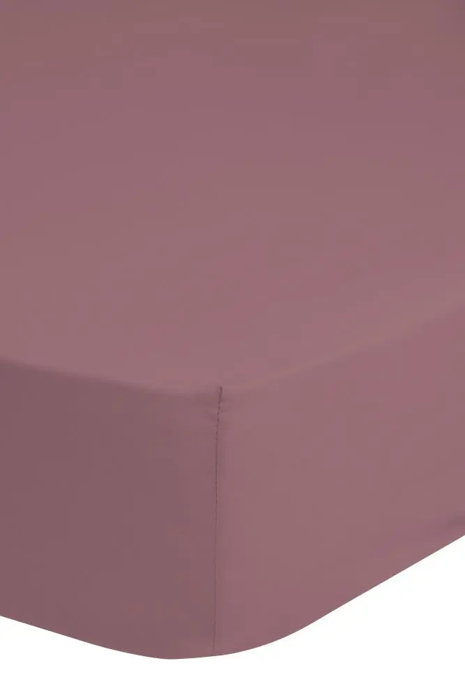 HIP Hoeslaken Uni Roze Mako-satijn 100 x 200 cm