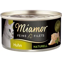 Miamor Feine Filets naturelle in Fleischsaft Huhn 24x80 g