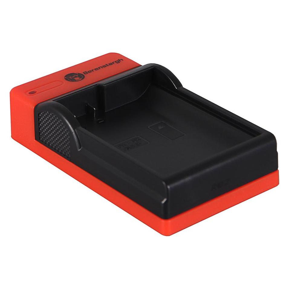 Berenstargh Slim Micro-USB Ladegerät f. Nikon EN-EL15 1 V1 EN-EL15 D600 D610 D7000 D7100 D800 D8000 (Kamera Akku Ladegerät) (61064145)