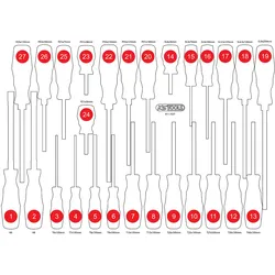 KS Tools Leere Schaumstoffeinlage zu 811.1027 - 811.1027-97