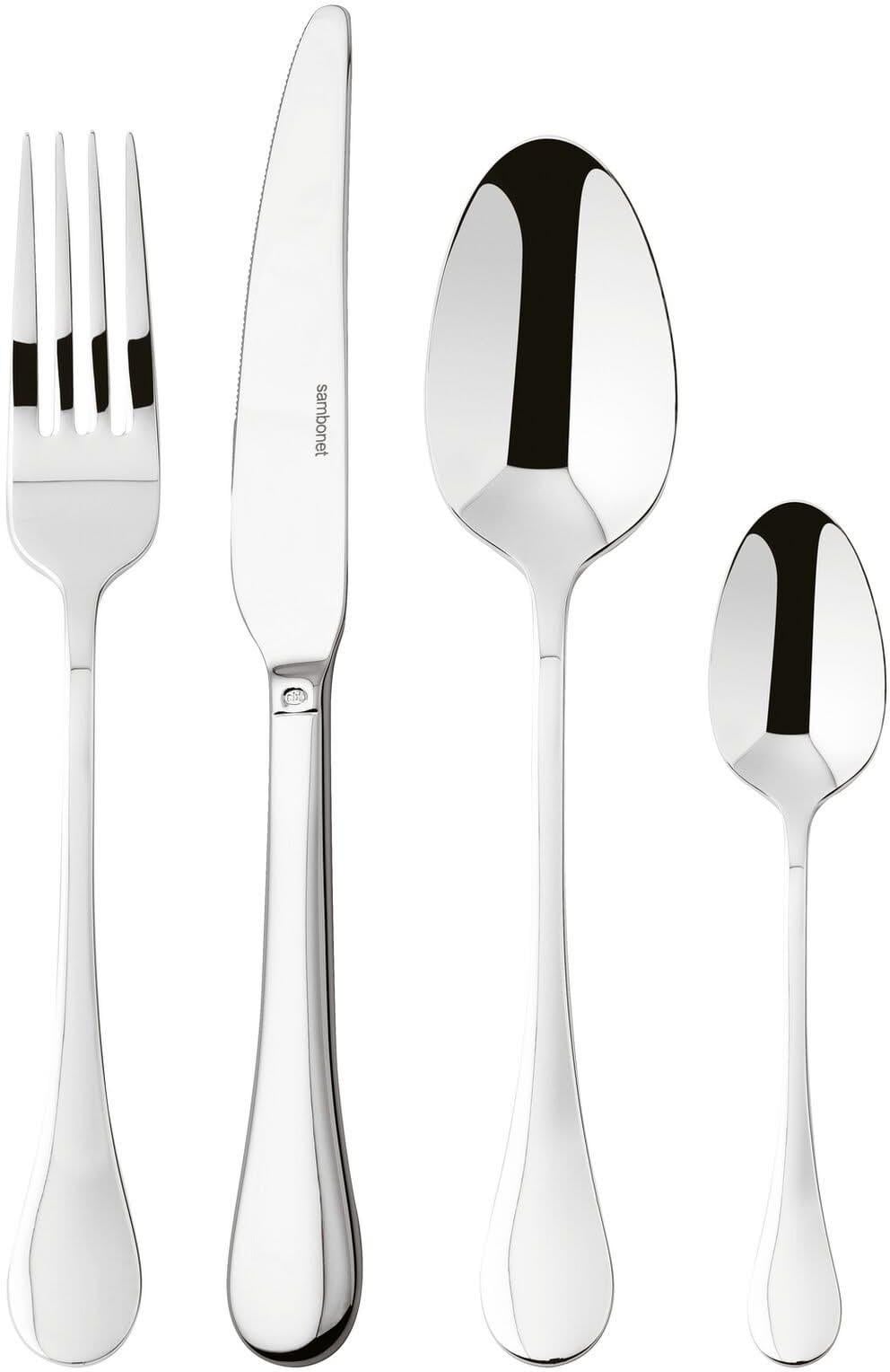 Sambonet Bestekset Bloom, 24-delig, roestvrij staal, monoblock design