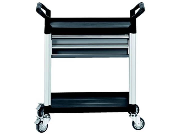 KS Tools 800.0030 Werkstatt-Servicewagen mit 2 Schubladen, Farbig
