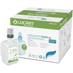 Schaumseife Lucart Frequent Foam 900, 6 x 900ml Kartusche für Identity Touch Free Seifenspender