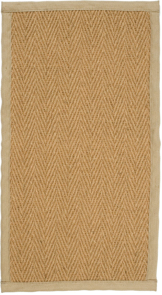 ClassicLiving Lacefield Rectangle Chevron Jute / Sisal Area Rug Rectangle 100 x 150cm