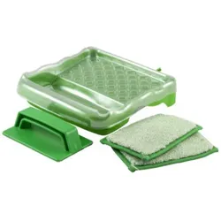 OSMO Öl-Farben Auftrags-Set inkl. Hand-Padhalter, Auftragsvlies, Wanne, Einleger