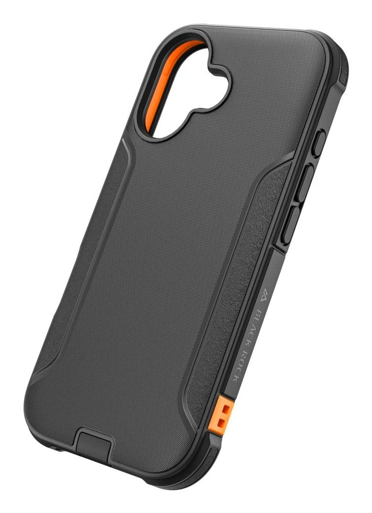 BlackRock 016038 Ultra Robust Cover für iPhone 17 (Schwarz) 00016038