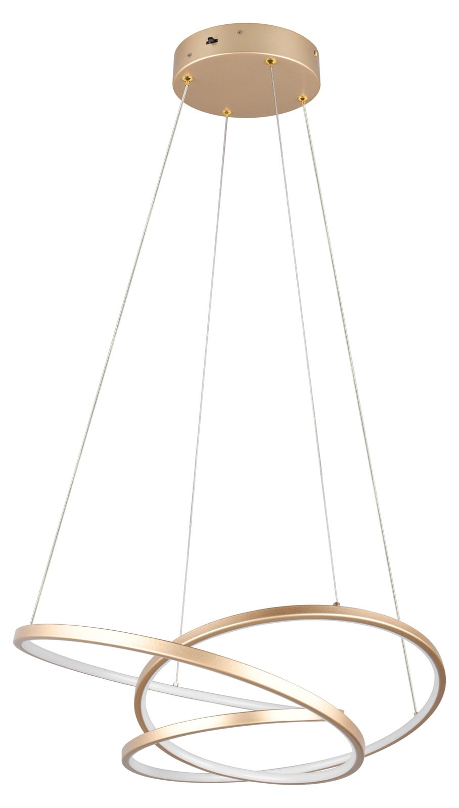 Trio Darvin Dimbare LED Hanglamp Goud/Messing - 62 cm