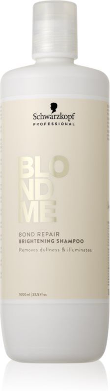 Schwarzkopf Professional Blondme Bond Repair Brightening Shampoo aufhellendes Shampoo für blonde Haare 1000 ml