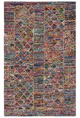 SAFAVIEH Handmade Nantucket Evgeneia Contemporary Cotton Rug