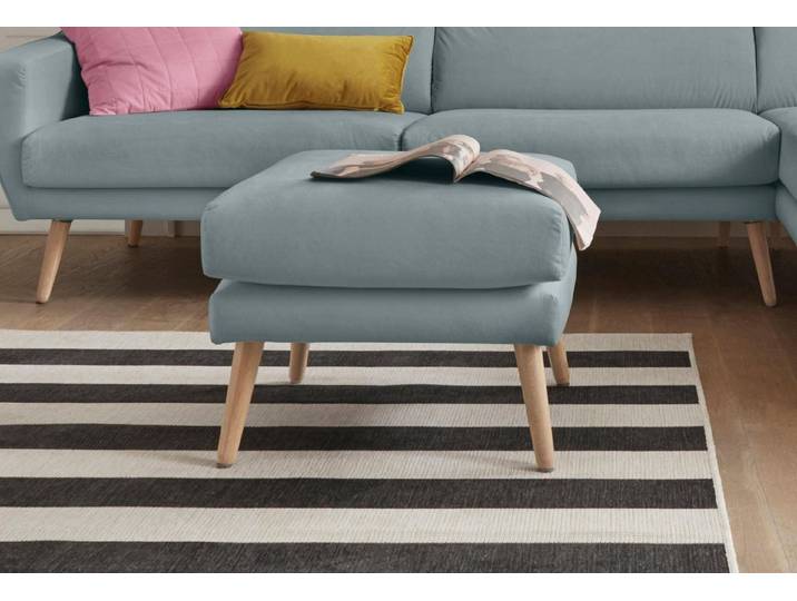 OTTO home Hocker Bille, mit Eiche-Beinen, Design by Morten Georgsen